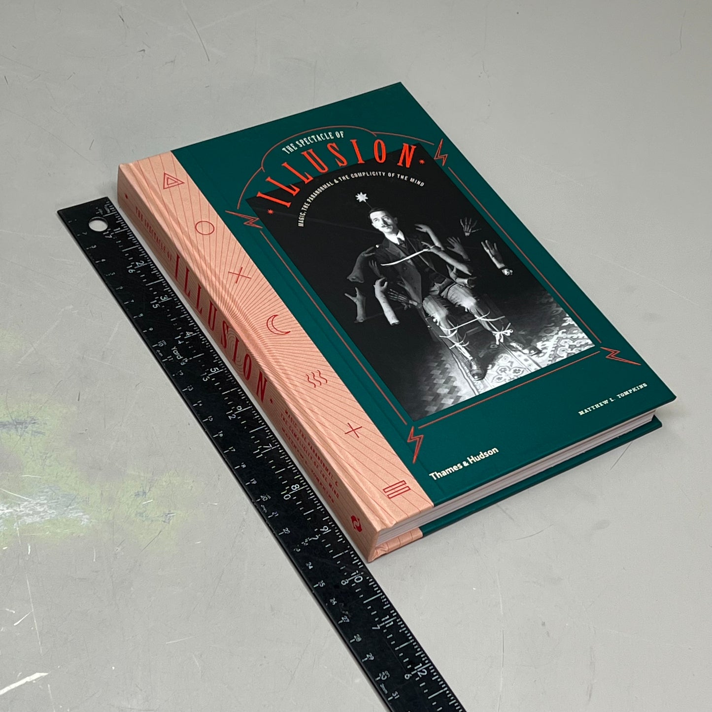 SPECTACLE OF ILLUSION Magic & Paranormal Hardback Book By Tomkins Matthew