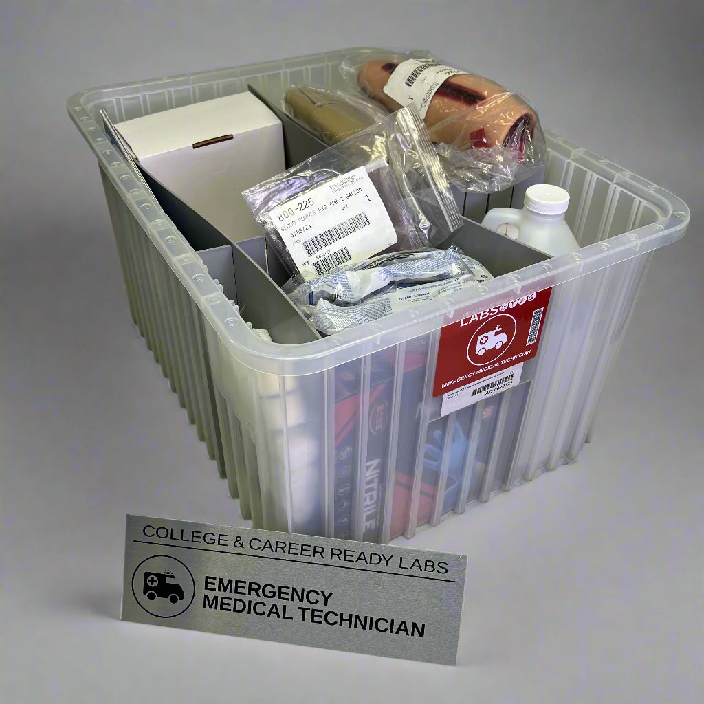 HEALTH SCIENCE CAREER LABS Emergency Medical Treatment Kit AO-0020372 869008