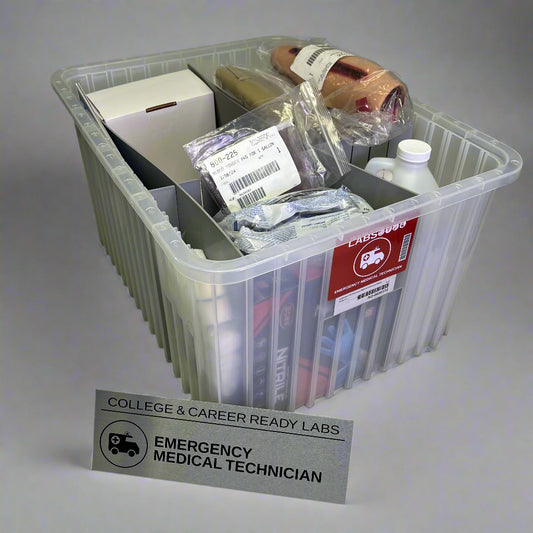 HEALTH SCIENCE CAREER LABS Emergency Medical Treatment Kit AO-0020372 869008