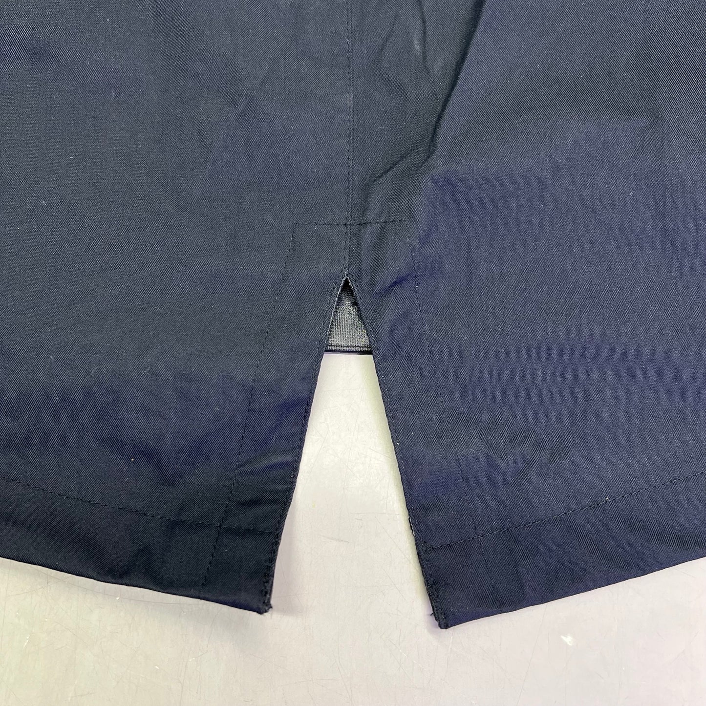 BARO Hooded Zip Closure Waterproof Drywear Long Trench Coat Unisex Sz M Black