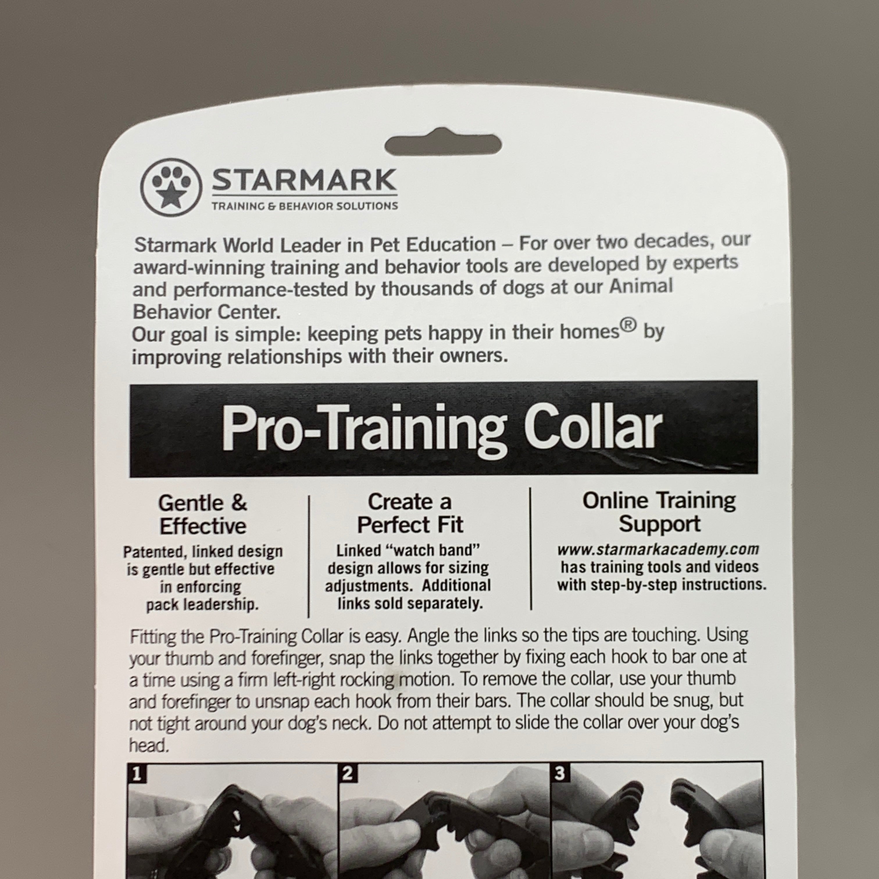 Starmark training 2024 collar video