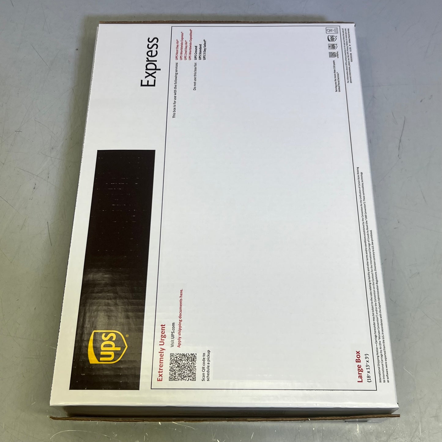 ZA@ Pallet of EXPRESS UPS Boxes (New) A