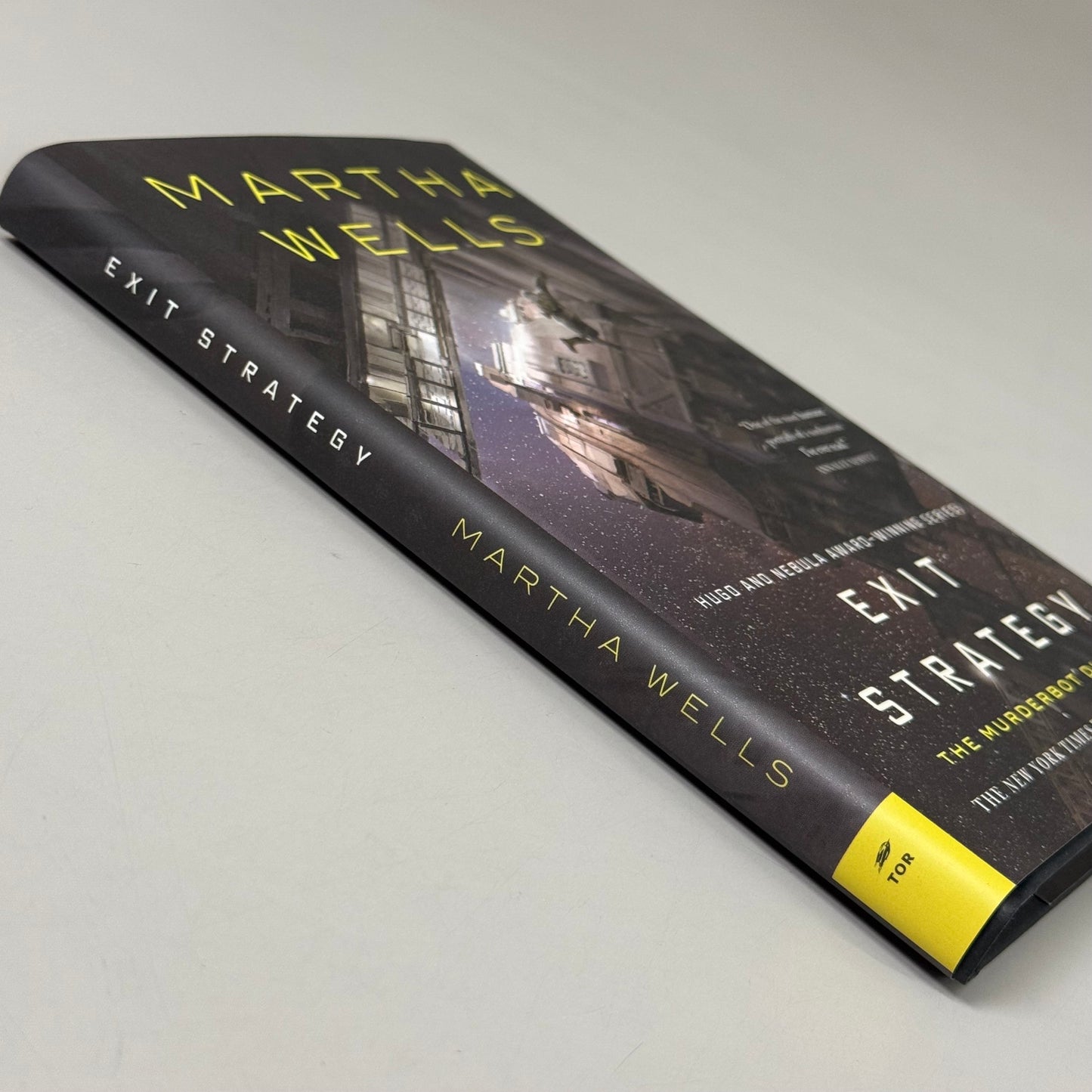 EXIT STRATEGY The Murderbot Diaries by Martha Wells Hardcover Book