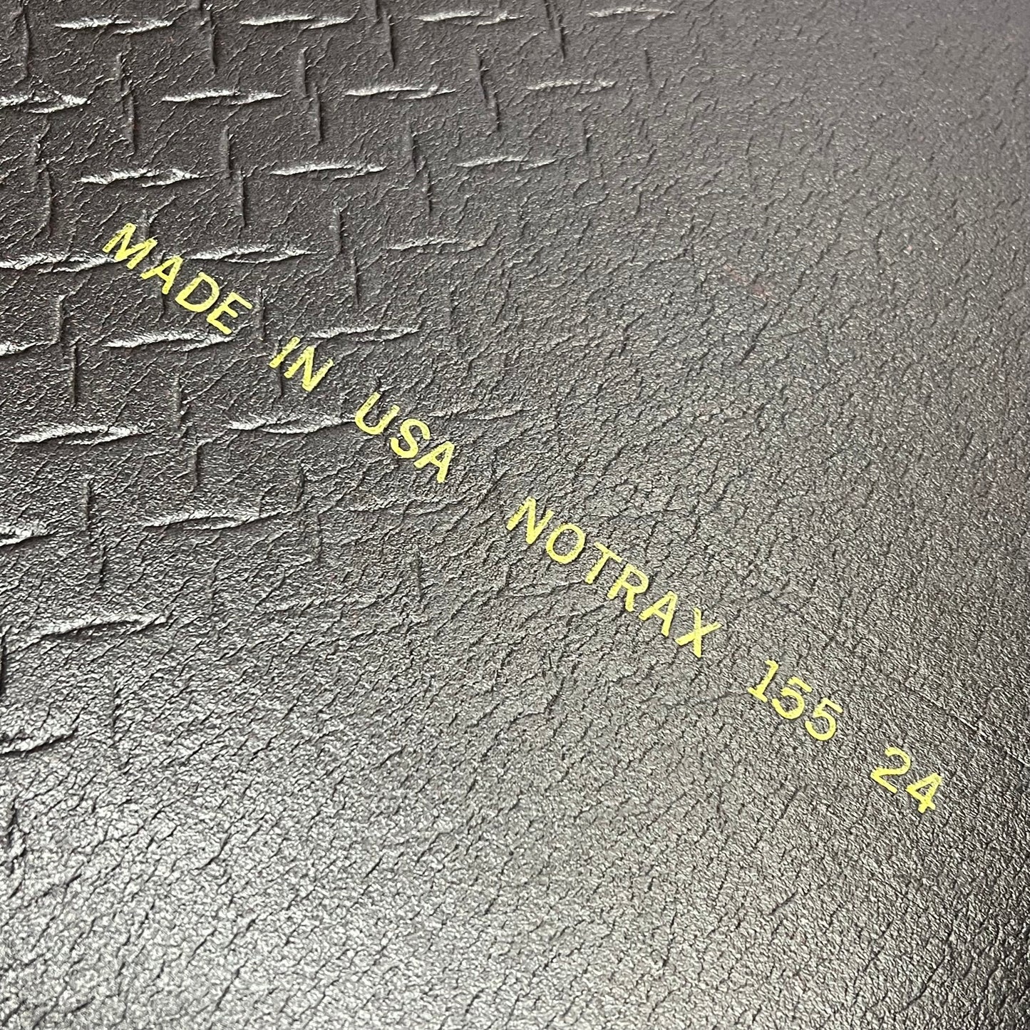 NOTRAX Diamond Stat Anti Static Work Mat W/ Cord 3' x 5' Black 826 5MDN2