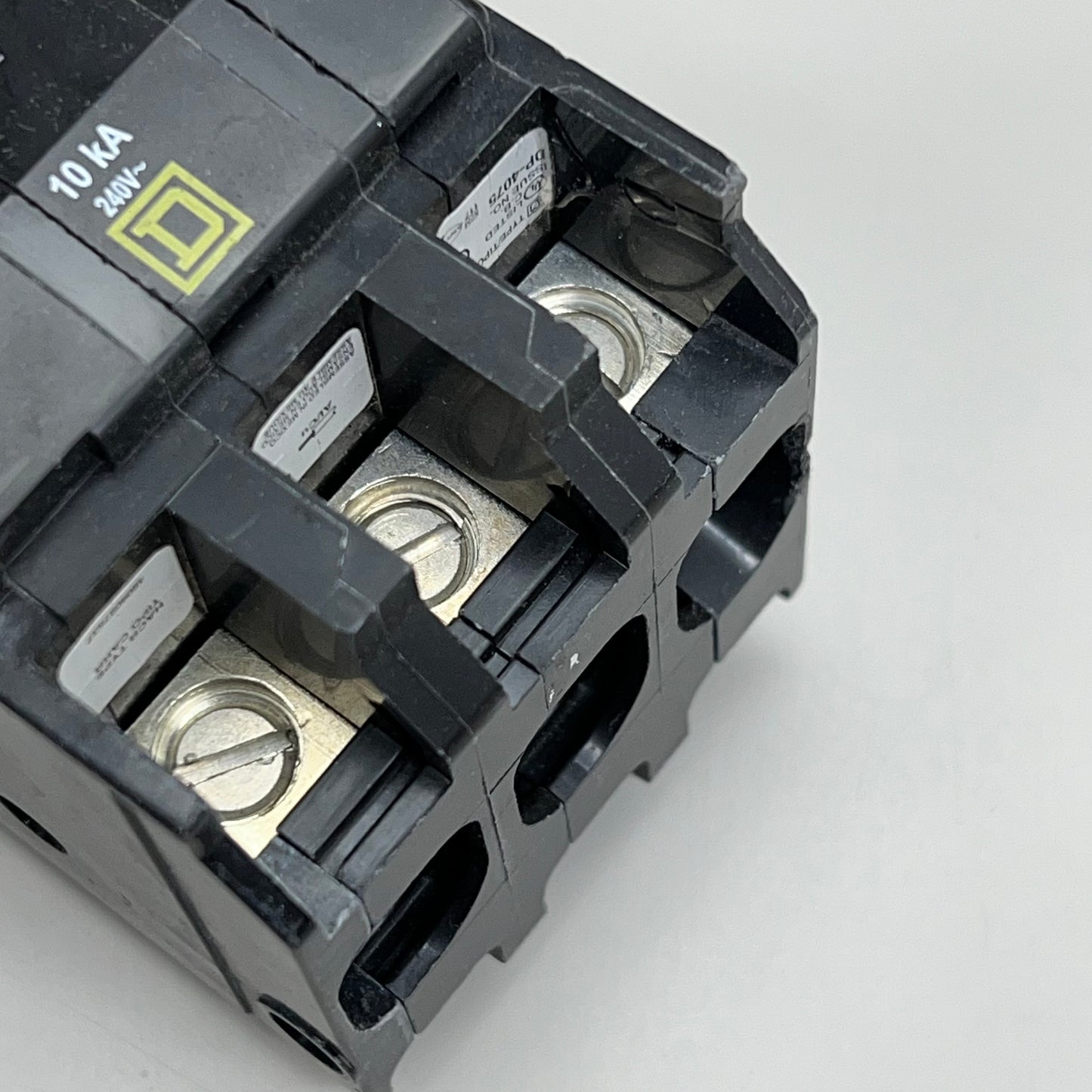 SQUARE D 70 AMP Circuit Breaker Plug-In 240 Volt 50/60 Hz 3 Pole QO370