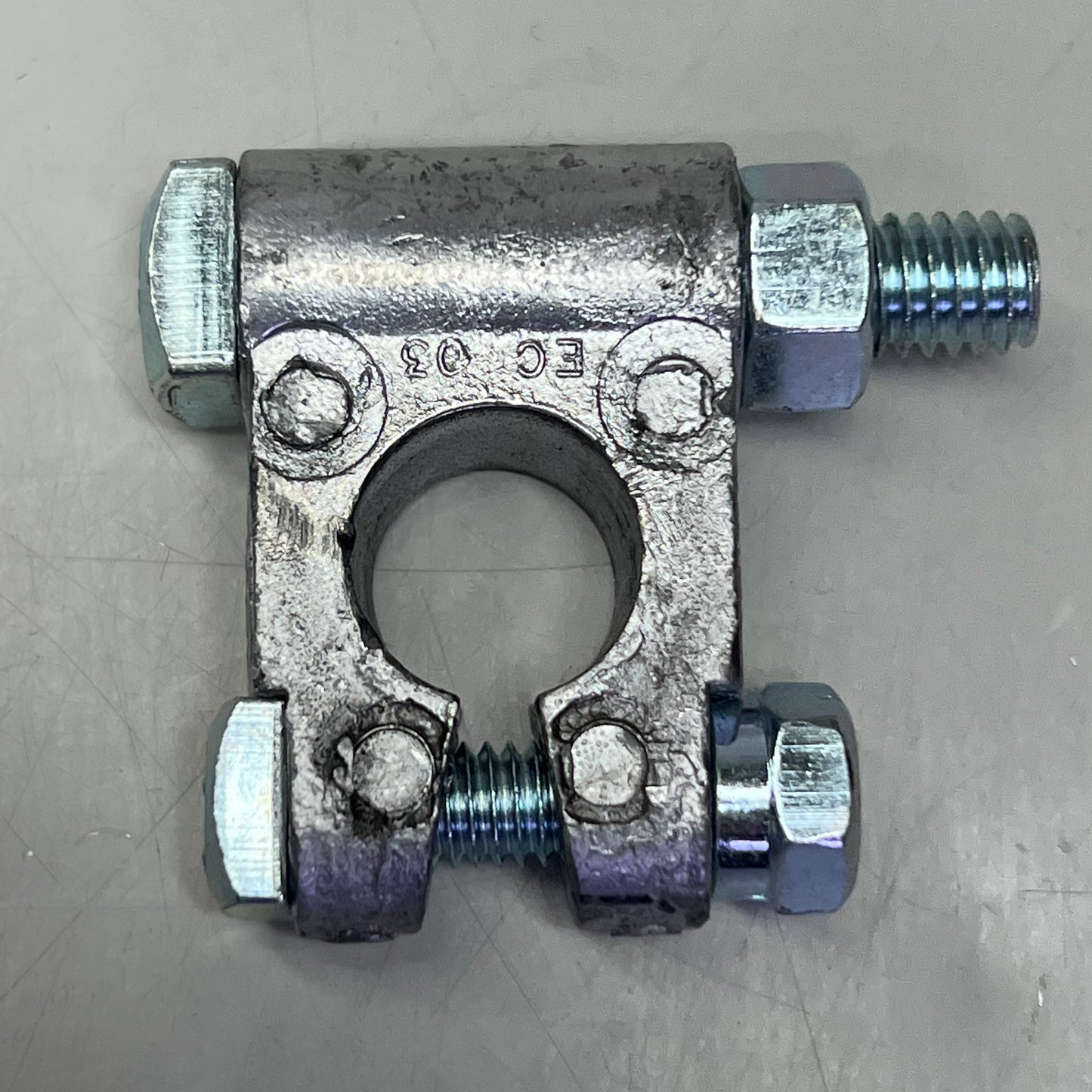 Adapter Battery Terminal (6 PACK) Sz 2” x 2”, Grey CAGEU407