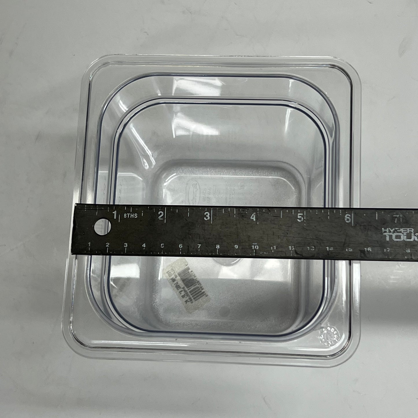 SUPERIOR (6 PACK) Pan Food, Sixth Size 6" Deep 323680