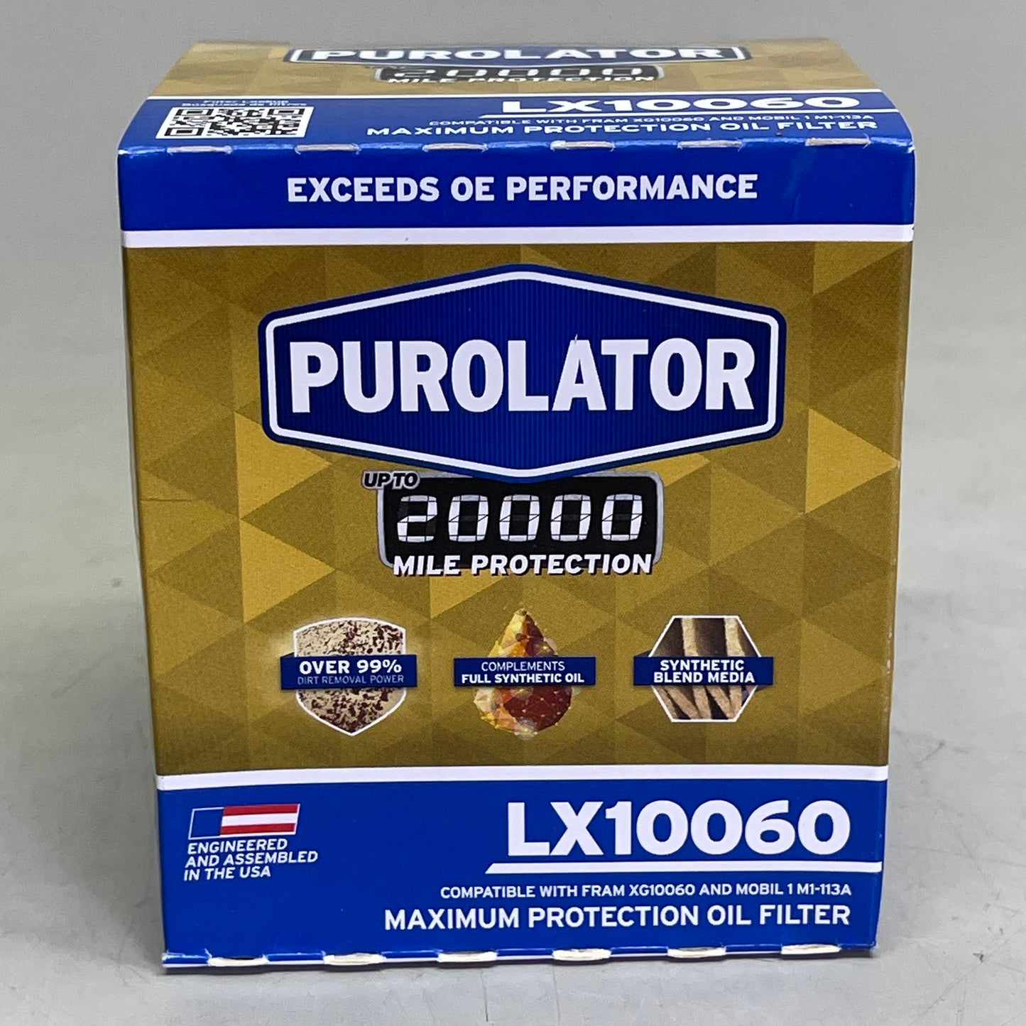 PUROLATOR (6 PACK) Maximum Protection Oil Filter 20000 Miles LX10060