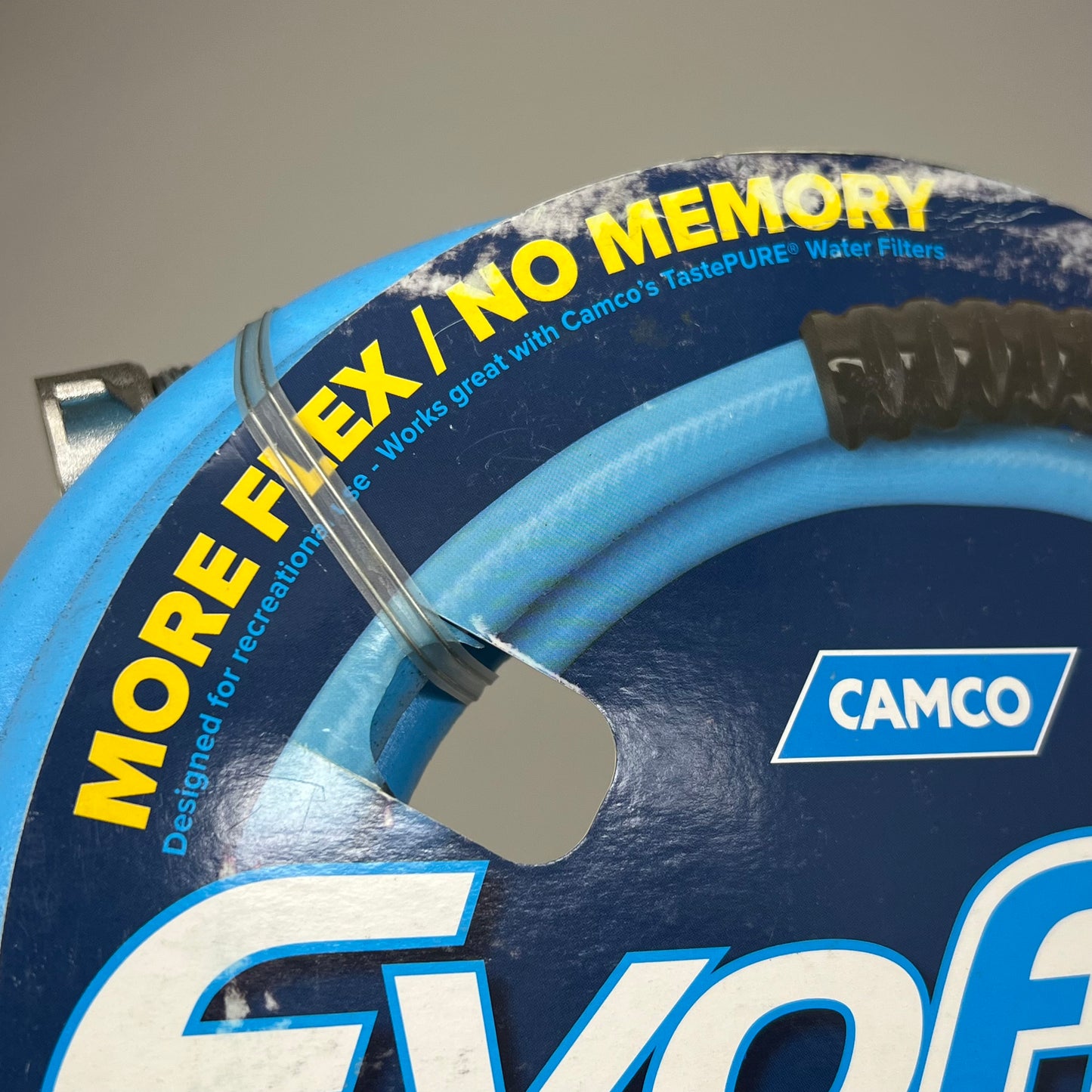 CAMCO 10ft EvoFlex Drinking Water Hose BPA-Free 5/8" ID Ideal for RV & Marine 22592