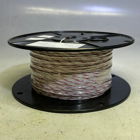 ZA@ AWC 20 AWG Stranded Wire White/Red 2100 ft. TXL 20 7 9