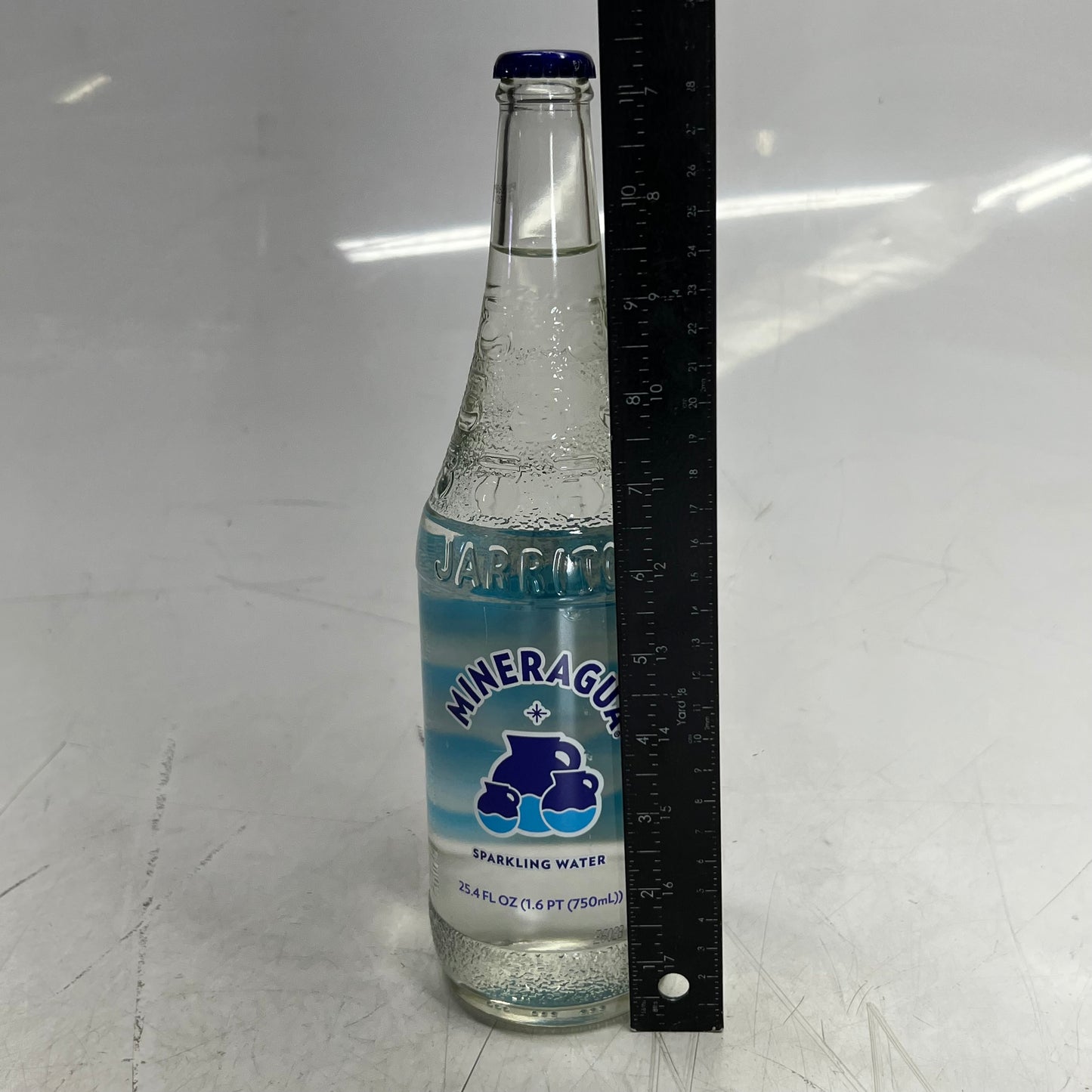 MINERAGUA (12 PACK) Sparkling Water 25.36 fl oz. BB 08/27