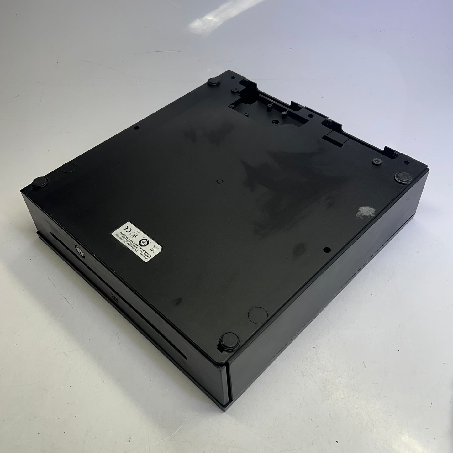 NCR POS Full Cash Drawer 5 Bill 5 Coin 2 Media Slot Black 2181-3205-9090 (As-is)