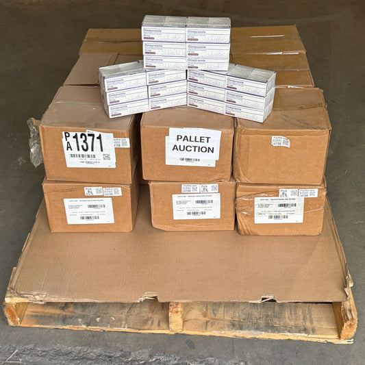 ZA@ Pallet of OMEPRAZOLE Delayed-Release 20 mg Acid Reducer *EXPIRED 12/22* (AS-IS)