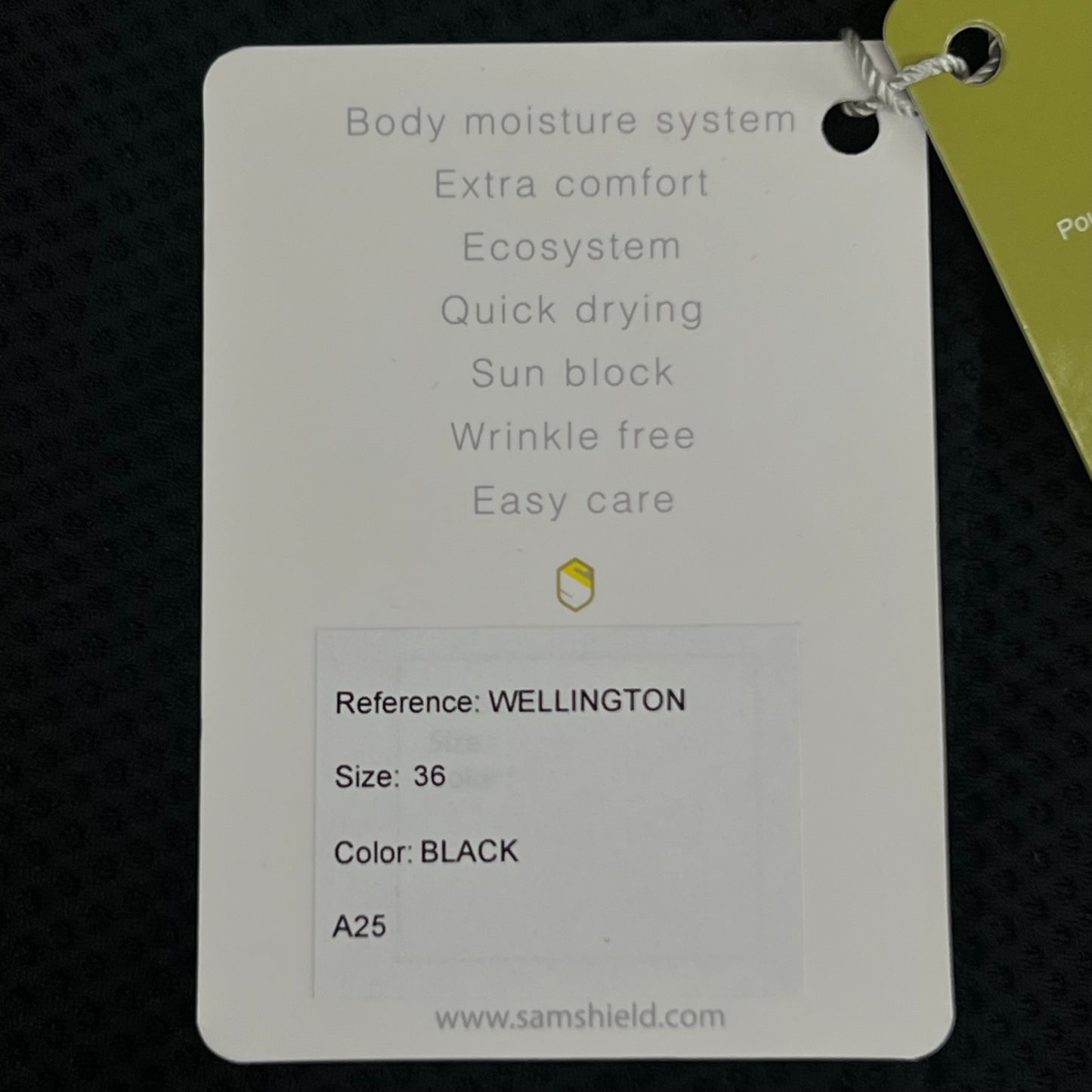 SAMSHIELD Wellington Equestrian Women's Mesh Riding Jacket Sz US 6, UK 8, FR 36 Black
