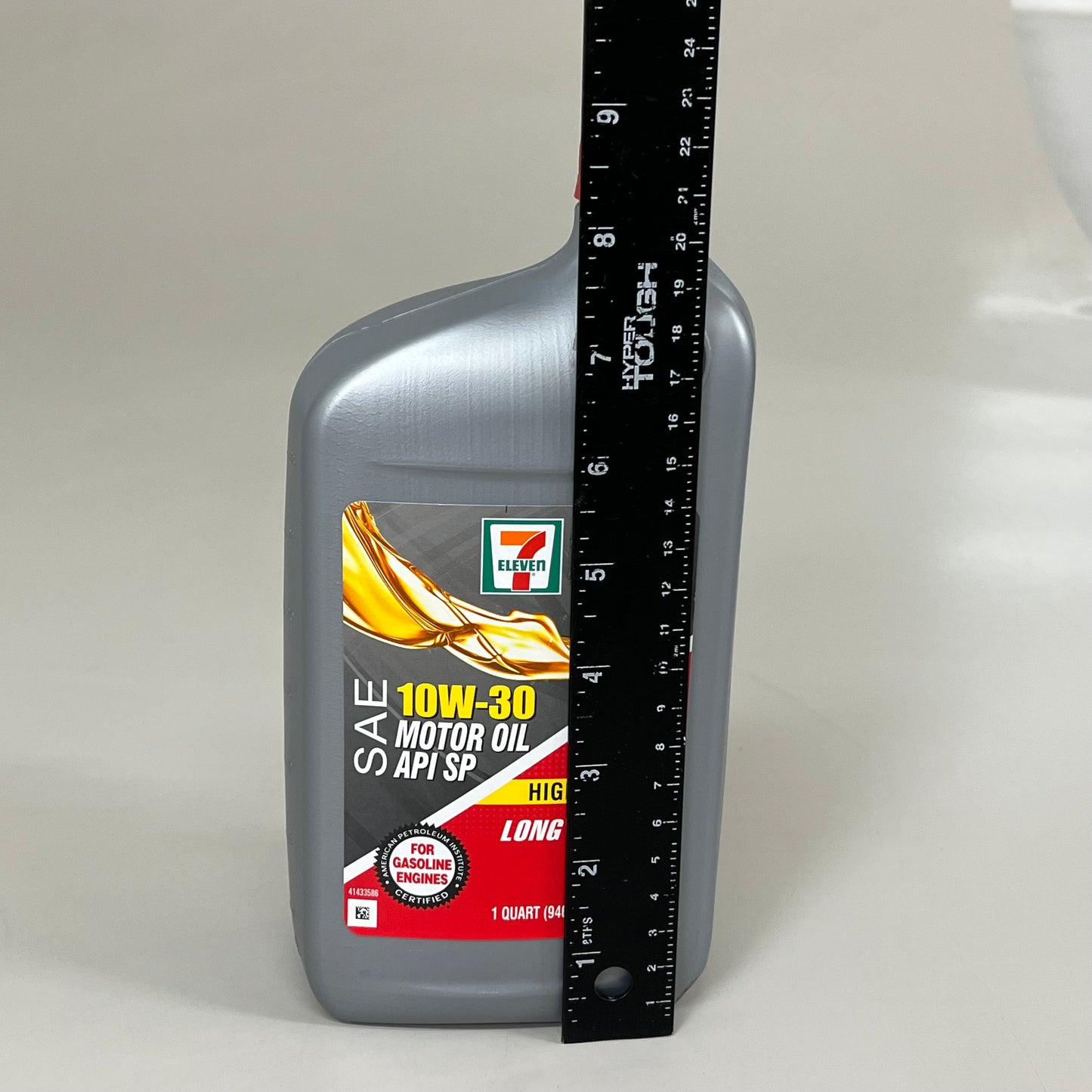 7 ELEVEN (6 PACK) SAE 10W-30 Motor Oil API SP High Milage 1 Quart MFD 06/24 (New Other)