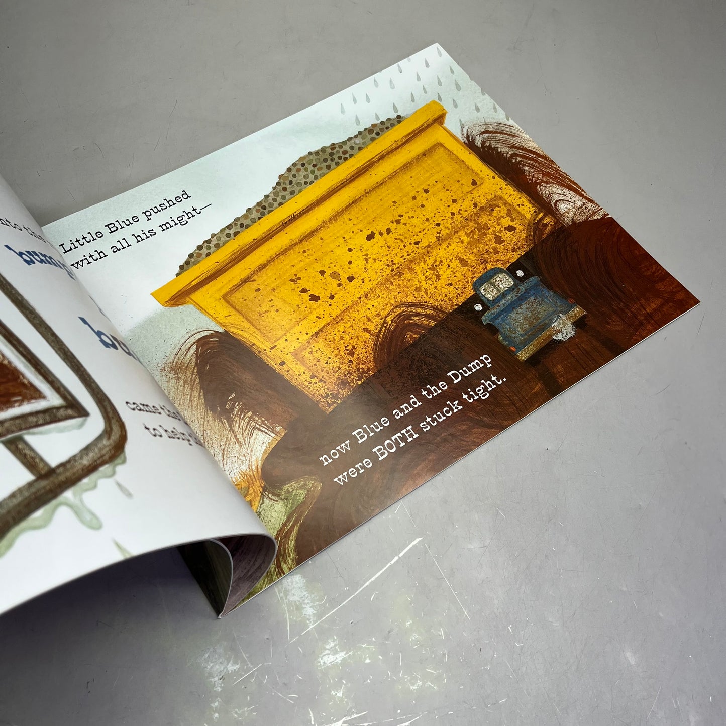 LITTLE BLUE TRUCK Paperback Children's Big Book By Alice Schertle 18"x14"