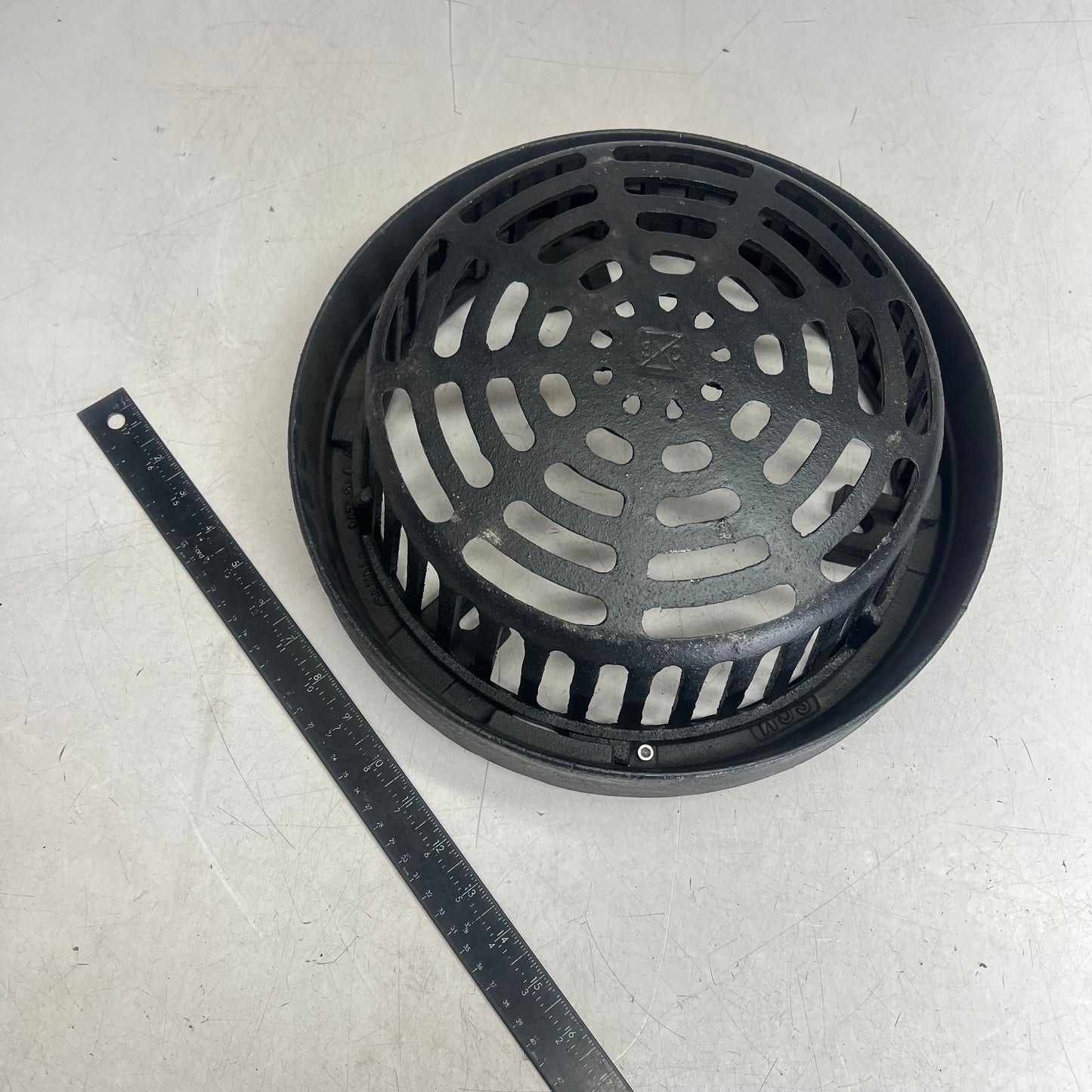 SIOUX CHIEF Roof Drain Top Assembly Dome W/ External Water Dam RD4000TA-CID-D