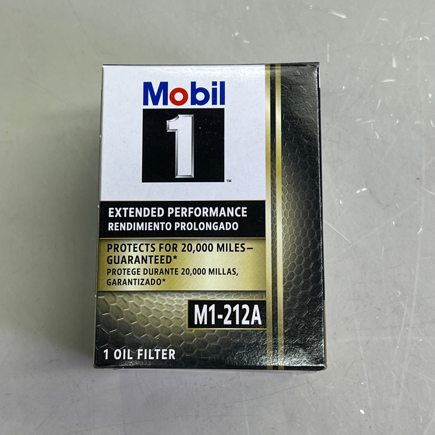 MOBIL 1 (2 PACK) Engine Oil Filter Protects For 20,000 Miles Black M1-212A