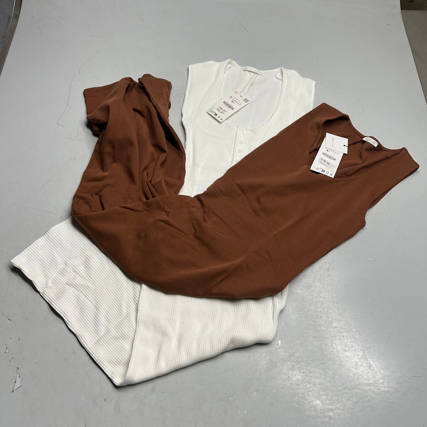 ZA@ ZARA Lot of Assorted Clothing Dresses & Blouses Women's Sz S & XS