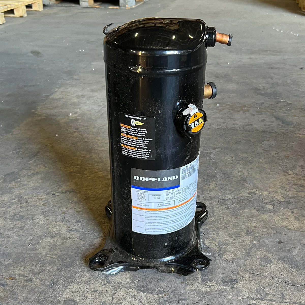 COPELAND Scroll Compressor 208-230V 1 PH Black ZPS63LXW-PFV-800 (New Other, Minor Cosmetic Dent)