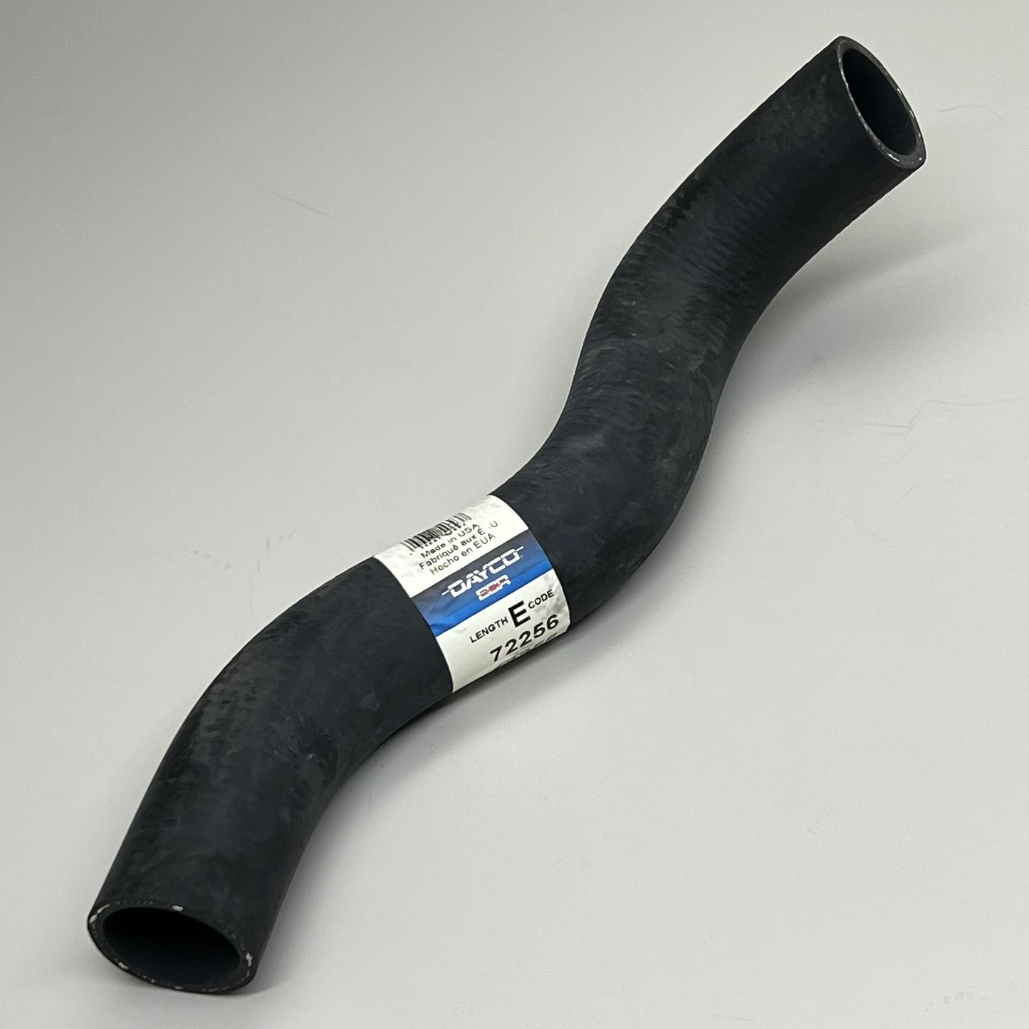 DAYCO Curved Radiator Hose Upper EPDM Rubber Compound 72256