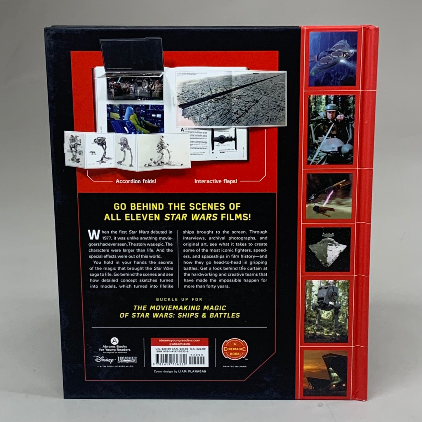 ABRAMS Landry Walker The Moviemaking Magic Of Star Wars: Ships & Battles 144 Pages