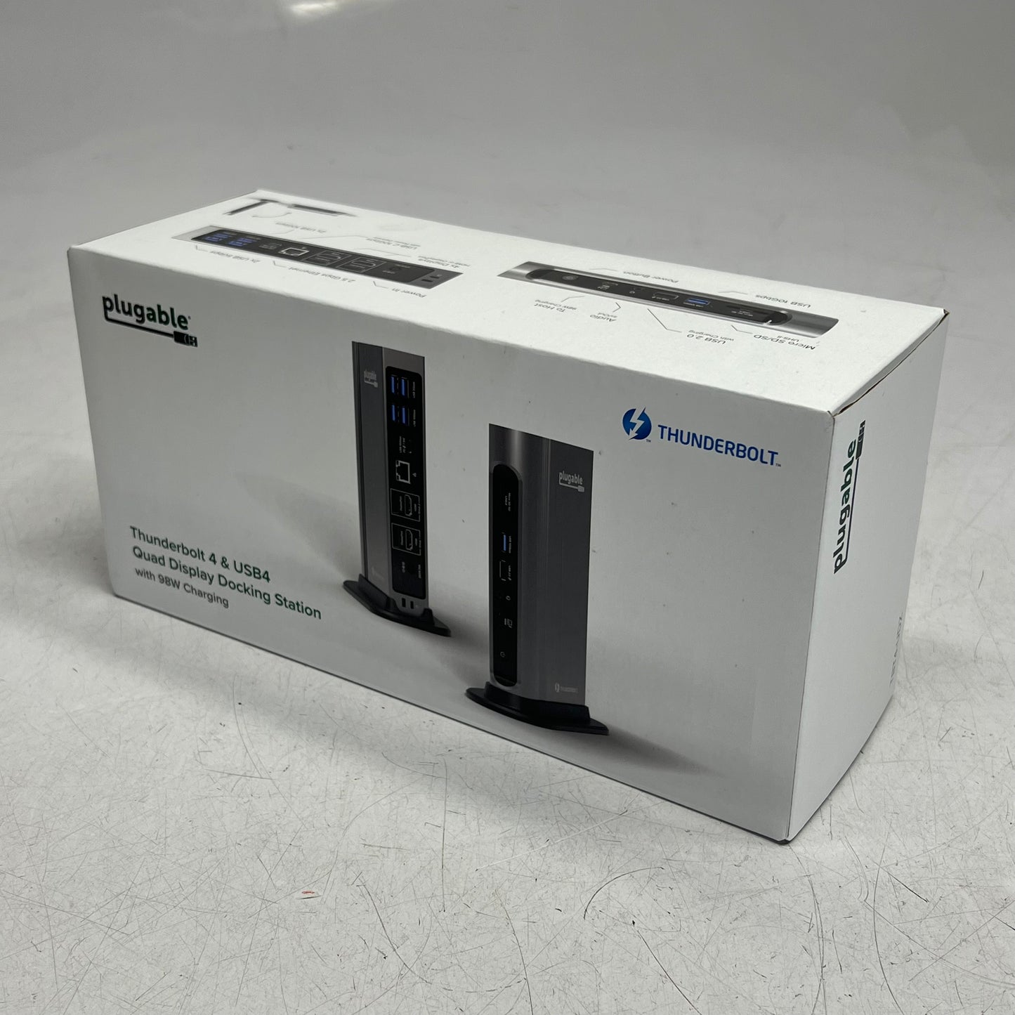 PLUGABLE Thunderbolt 4 16-in-1 Docking Station For Macbook Air/Pro TBT4-UDZ