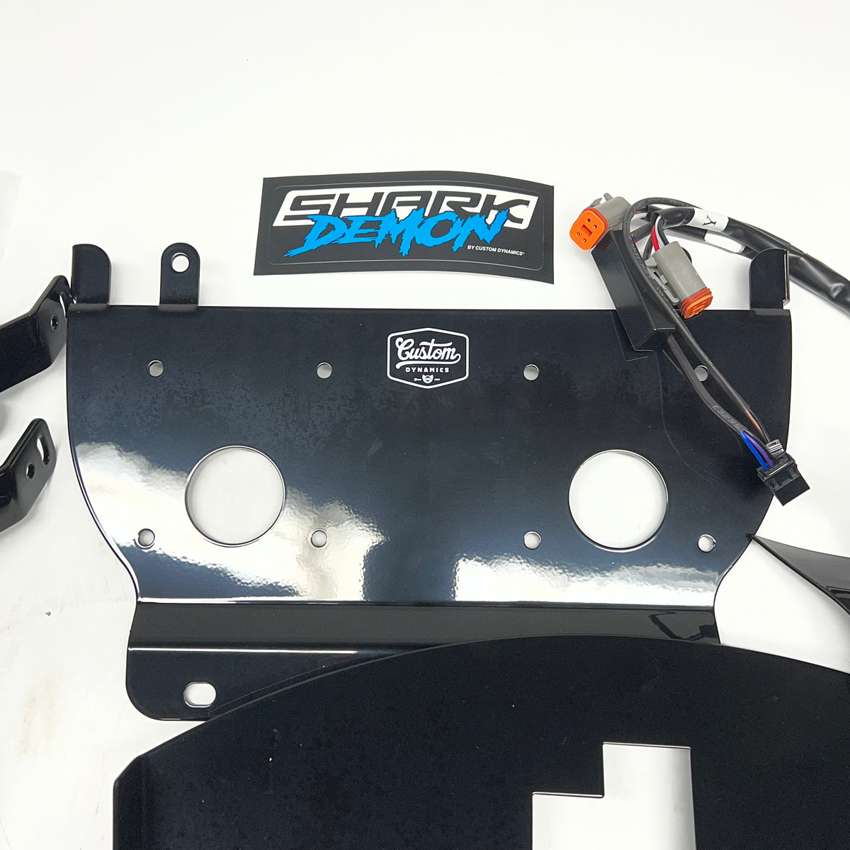 SHARK DEMON 2 Dual Headlight Kit For 2023-26 Harley Davidson Touring SD223RGWW