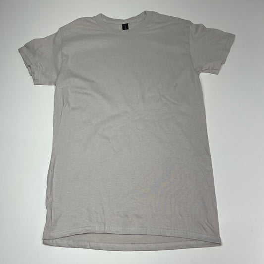 ZA@ GILDEN (24 PACK) Pre Shrunk Heavy Cotton T-shirt Unisex Sz L Icy Grey 5000