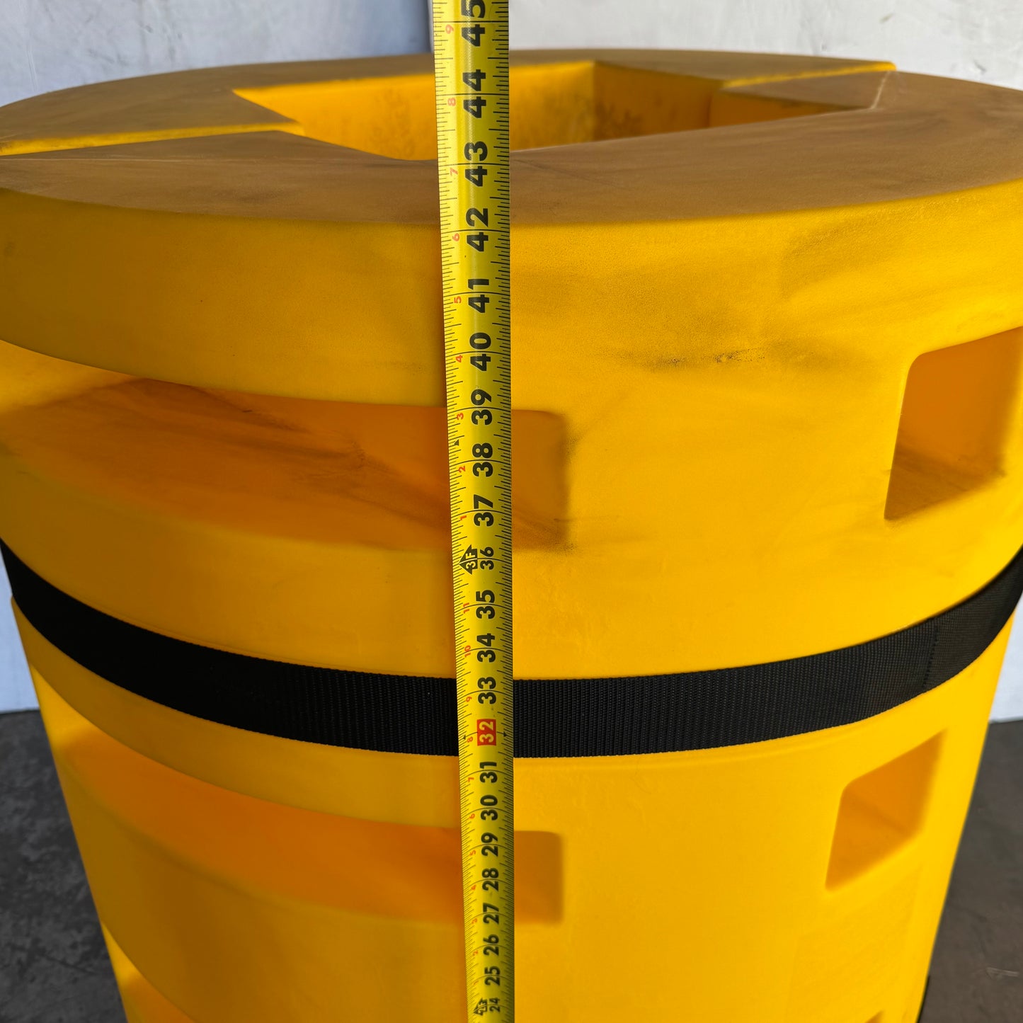 ZA@ COLUMN SENTRY Column Protector, Yellow 76-9480 Sz 14x14 (New Other) B