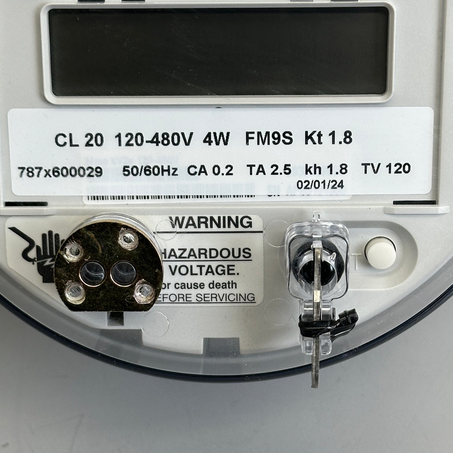 GE kV2c 6"x 6" Multifunction Electric Meter