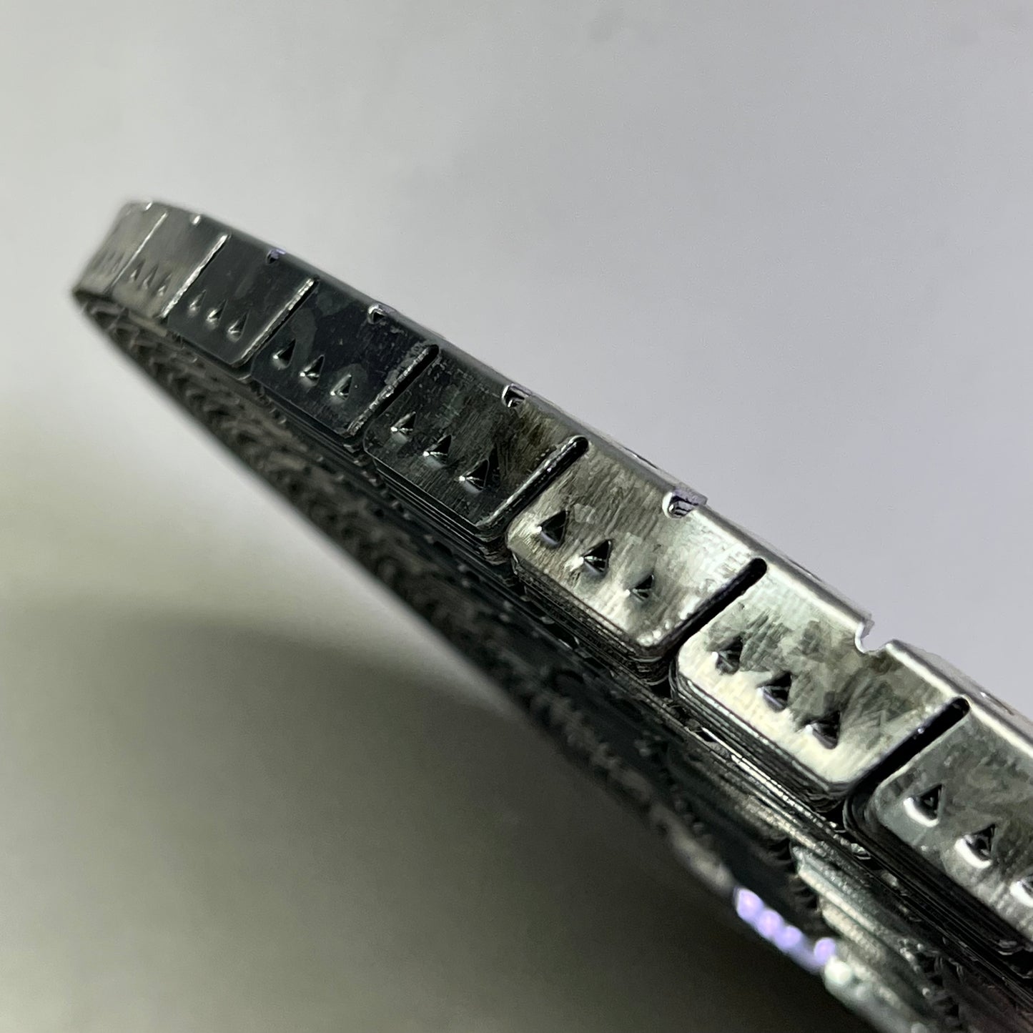 ZA@ Pli-Grip - Flex Trim Metal Tack Strip 65' Chrome TAC100M HVY