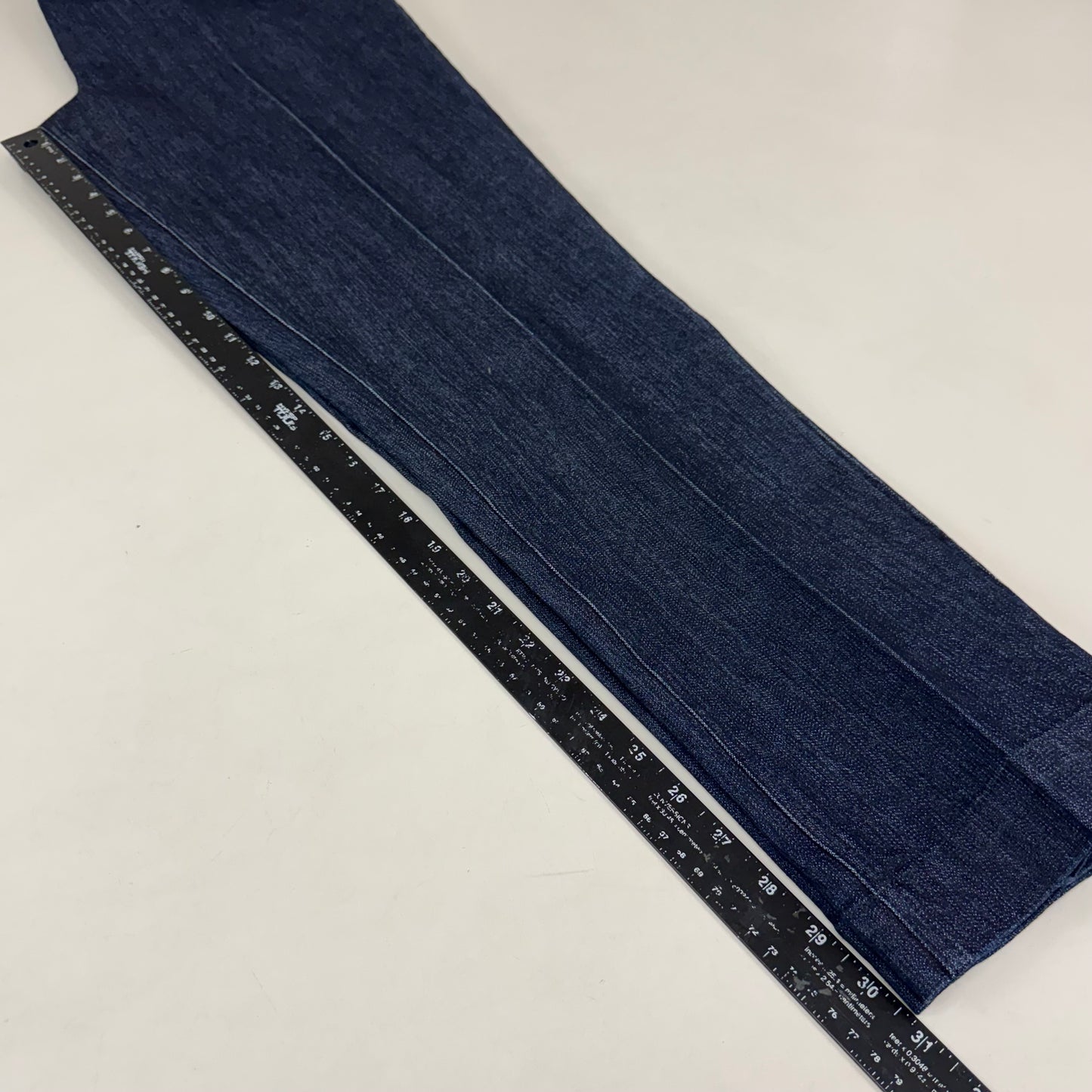 MULTIPLES Narrow Leg Pants Petite Women's Sz 14 Denim M2604P