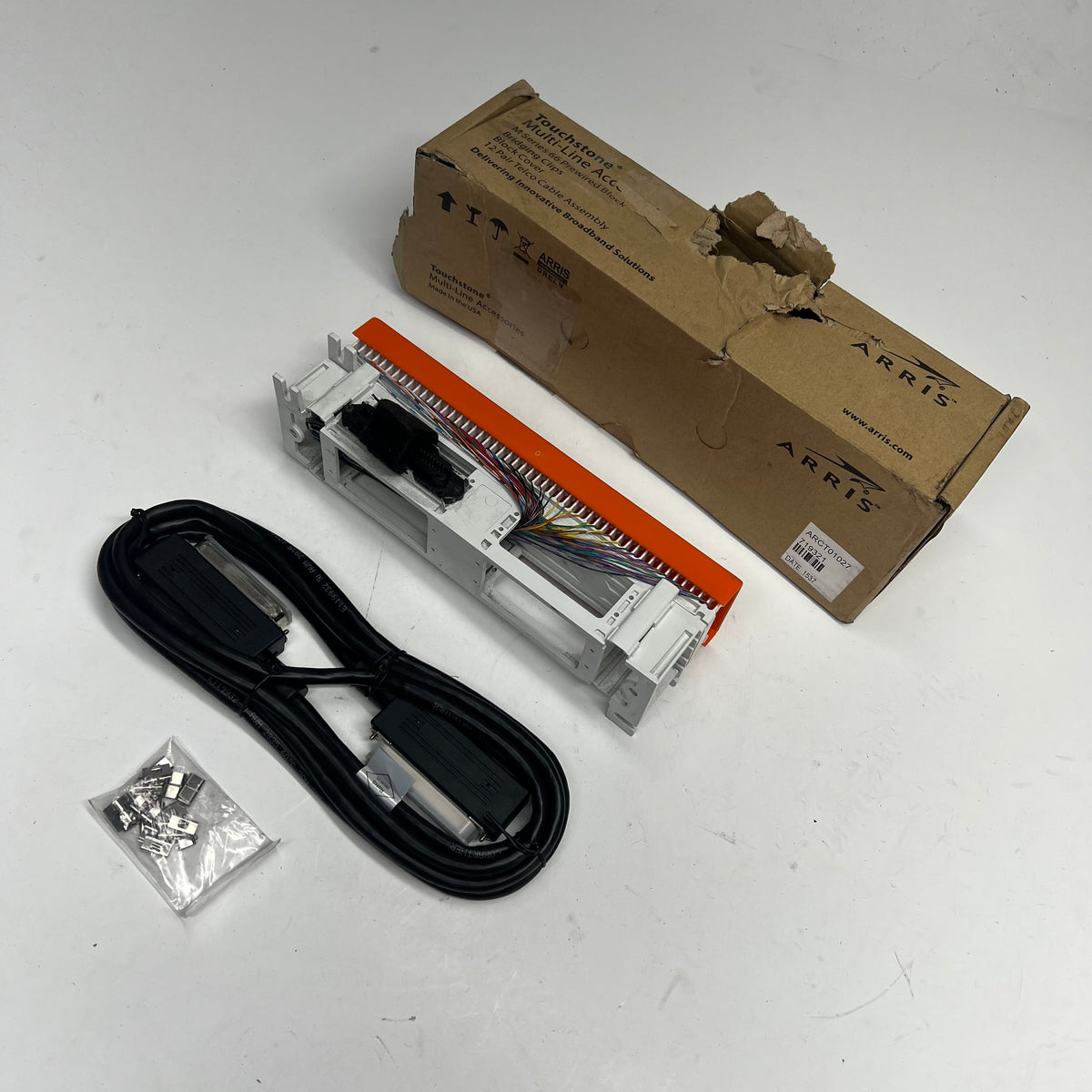 ZA@ ARRIS Durable 66 Prewired Block M Series 12 Pair Telco Termination  ARCT01027 (As-Is)