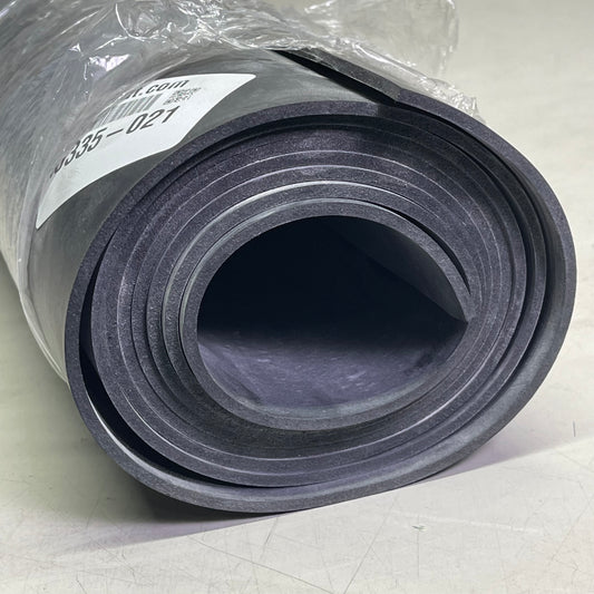 BRP MANUFACTURING Military Grade Neoprene Sheet Rubber (1149) 48" x 48" x 1/8" Black 1S775-0125-484