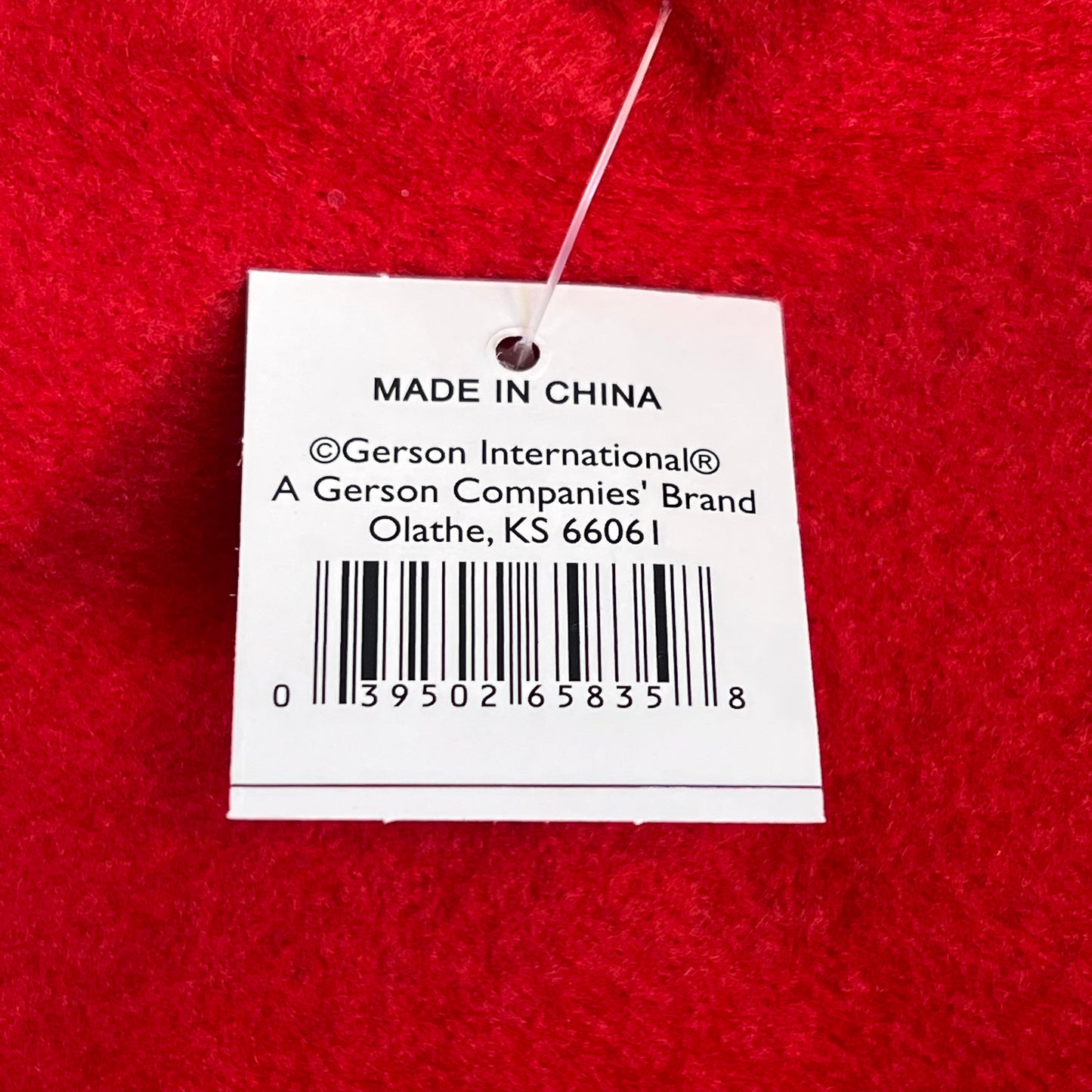 GERSON (2 PACK) Christmas Santa & Snowman Fabric Stocking 18" Red/White 2801830