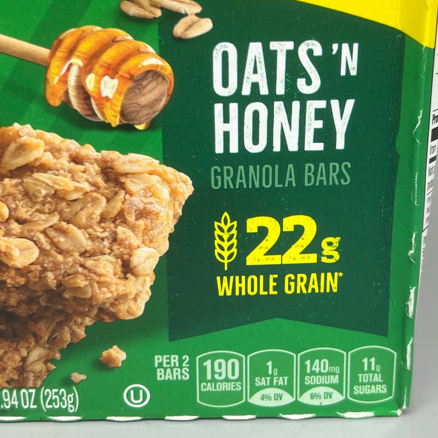 NATURE VALLEY (2 BOXES) Crunchy Oats ’n Honey Granola Bars 8.94oz Exp 12/24