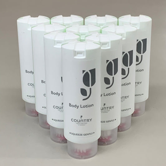 COUNTRY INN & SUITES (10 Pack) Body Lotion W/ Dispenser Top  360ML White
