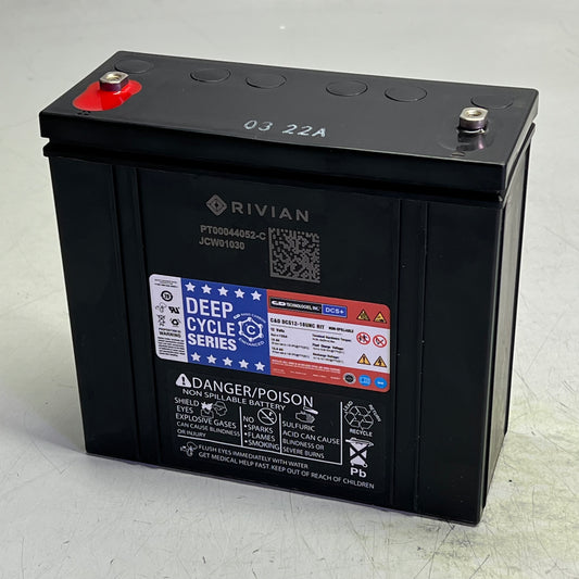 RIVIAN ESS LV Battery OEM Grade Performance 12V 18 AH 15.8 AH Black PT00044052-C