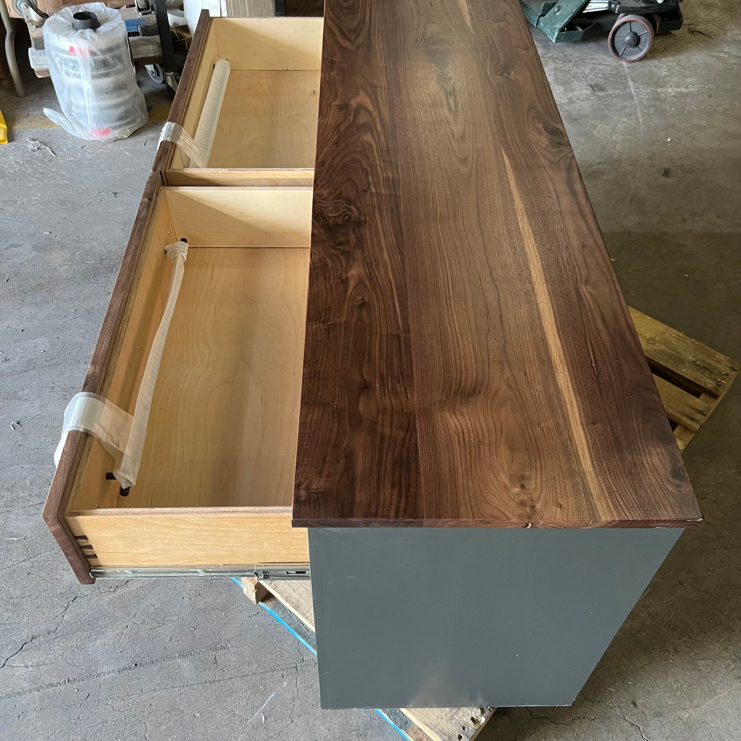 ZA@ Pallet of COSMAS Wood Desk Sz 60”L x 18” x 25.5”H 305-480FB (New)