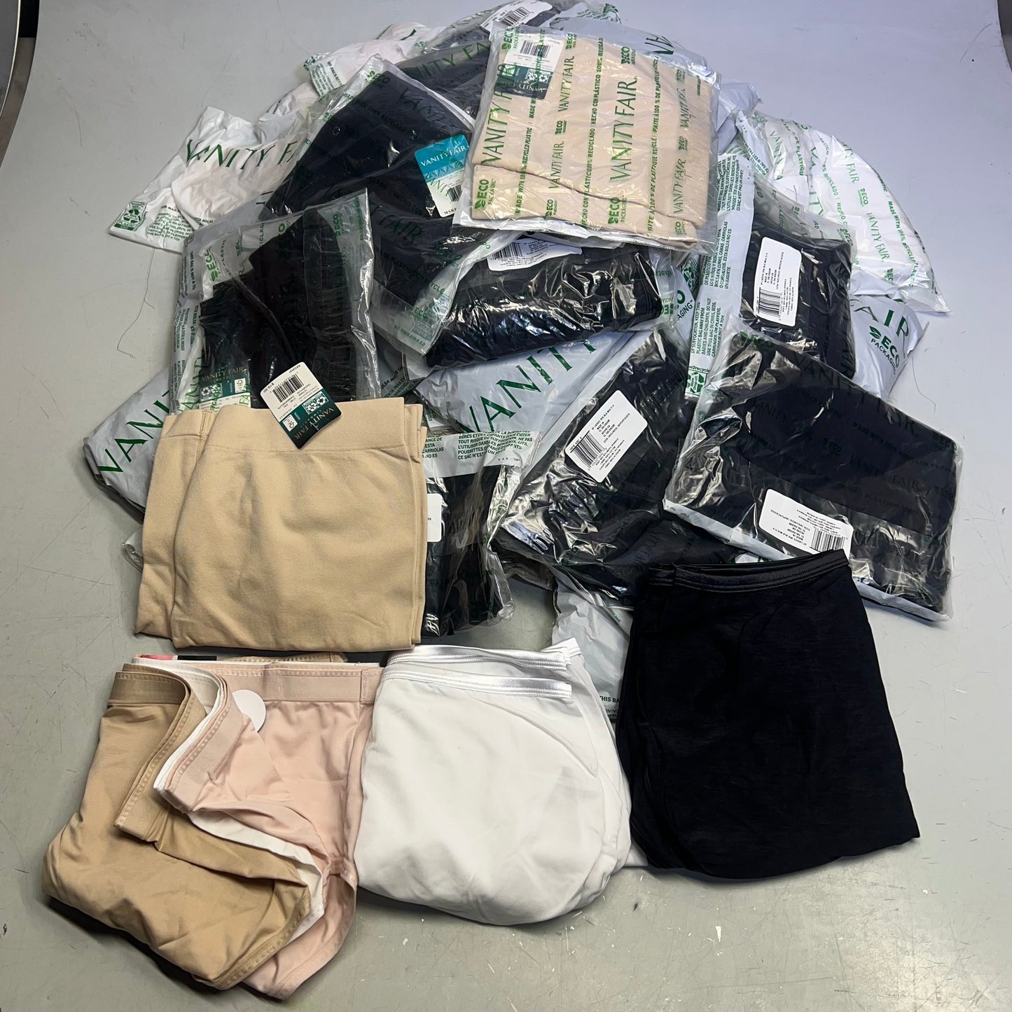 ZA@ VANITY FAIR Lot Of Assorted Soft Brief Women's Variety of Sz Multicolor