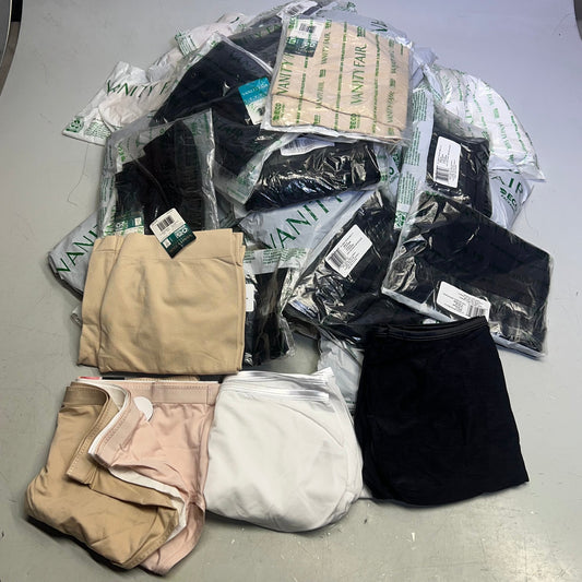 ZA@ VANITY FAIR Lot Of Assorted Soft Brief Women's Variety of Sz Multicolor
