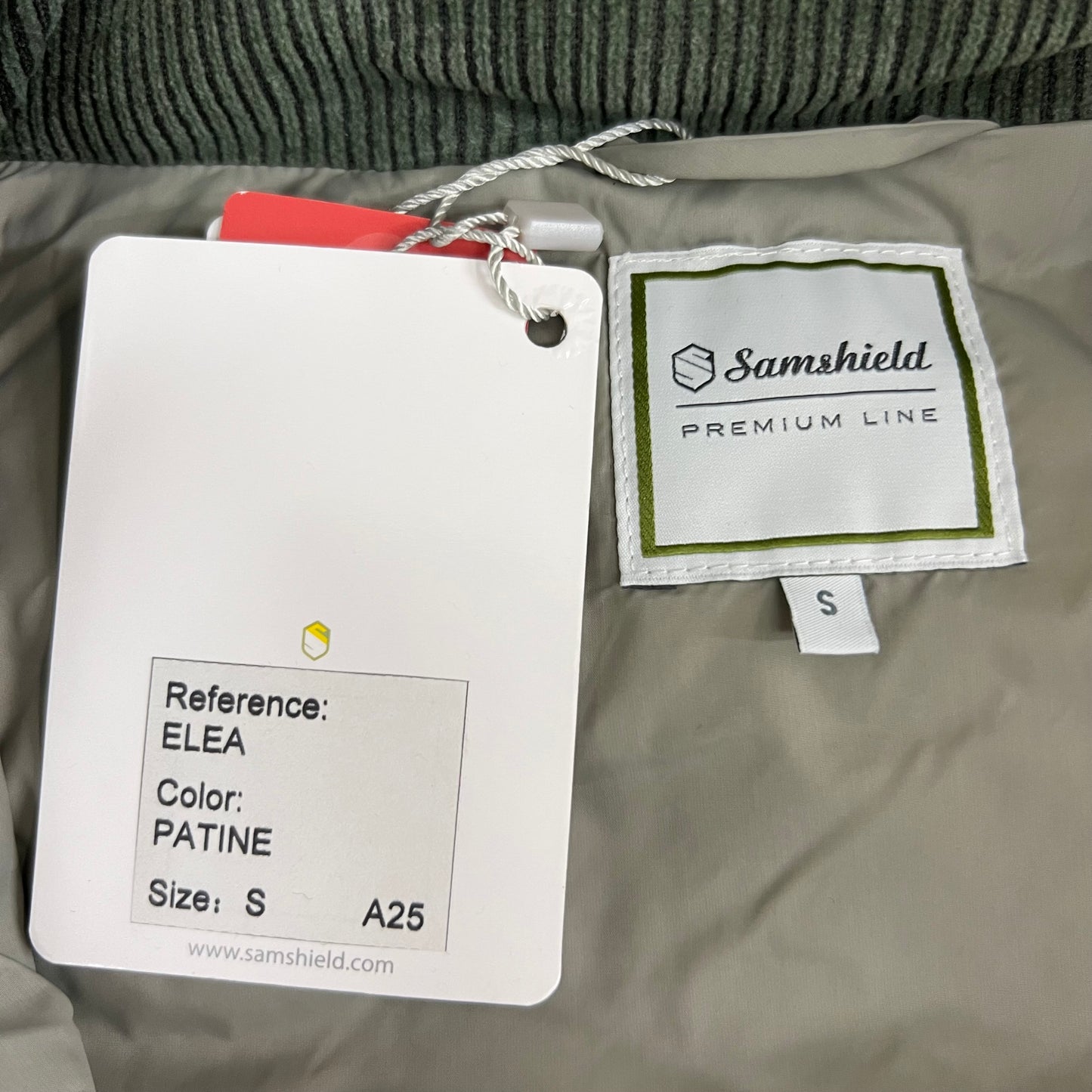 SAMSHIELD Elea Sleeveless Equestrian Winter Jacket Women's Sz S Patine