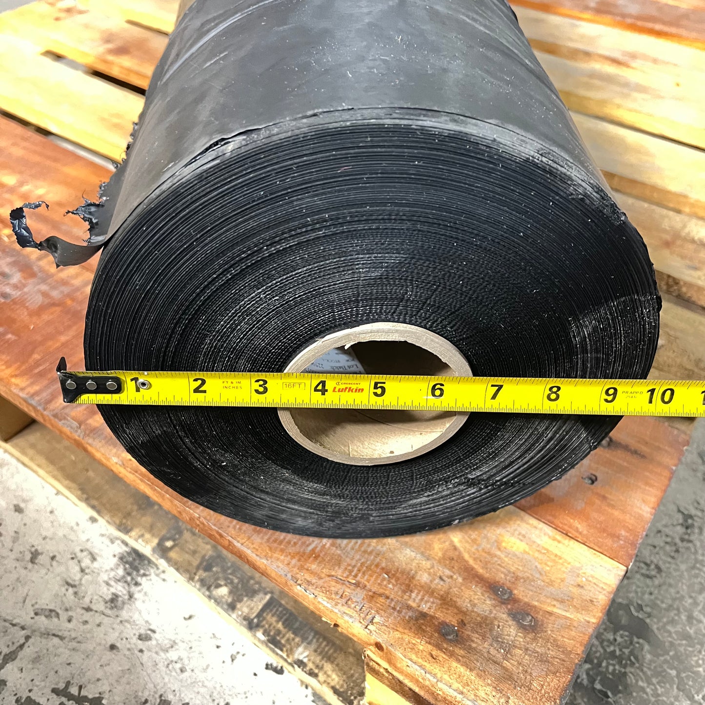 ZA@ Huge!!! Plastic Roll for Covering Floors, Construction Areas & More 48" Width Black