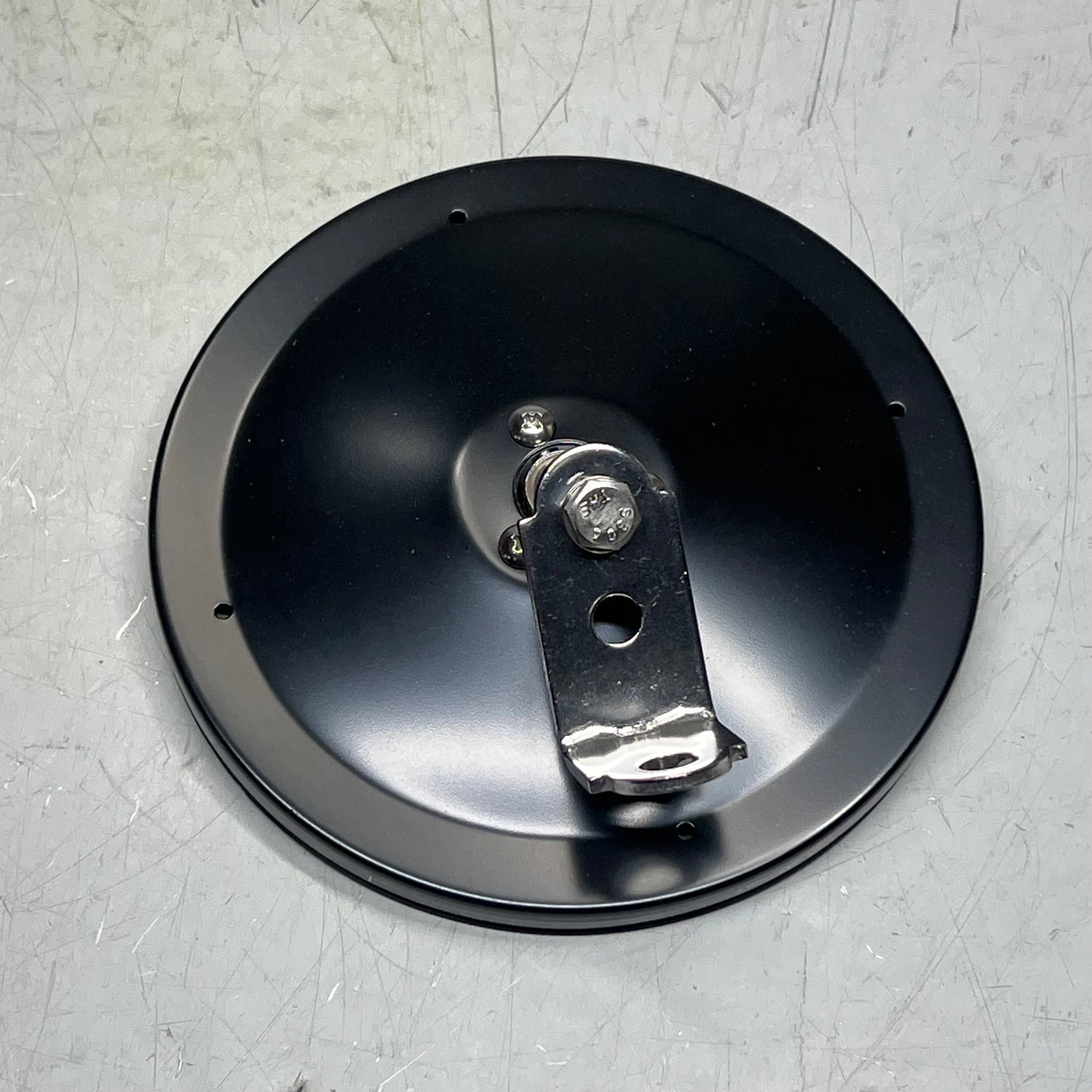 TRUCK LITE (2 PACK) Round Universal Mount Replacement Mirror 6" Black 97820