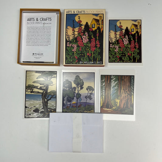 POMEGRANATE (20 PACK) Arts & Crafts William S. Rice Notecards W/ Envelops 4x6"