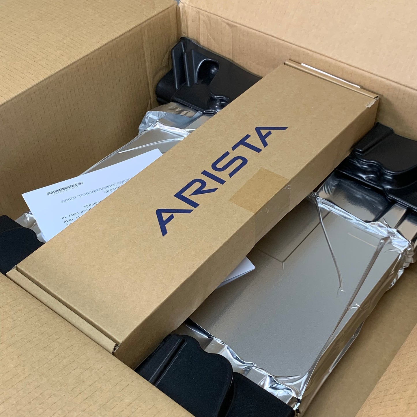 ARISTA Network Switch Back-to-Front Airflow 48-Port 1GE & 6-10GE SFP+ Uplinks (New Other)