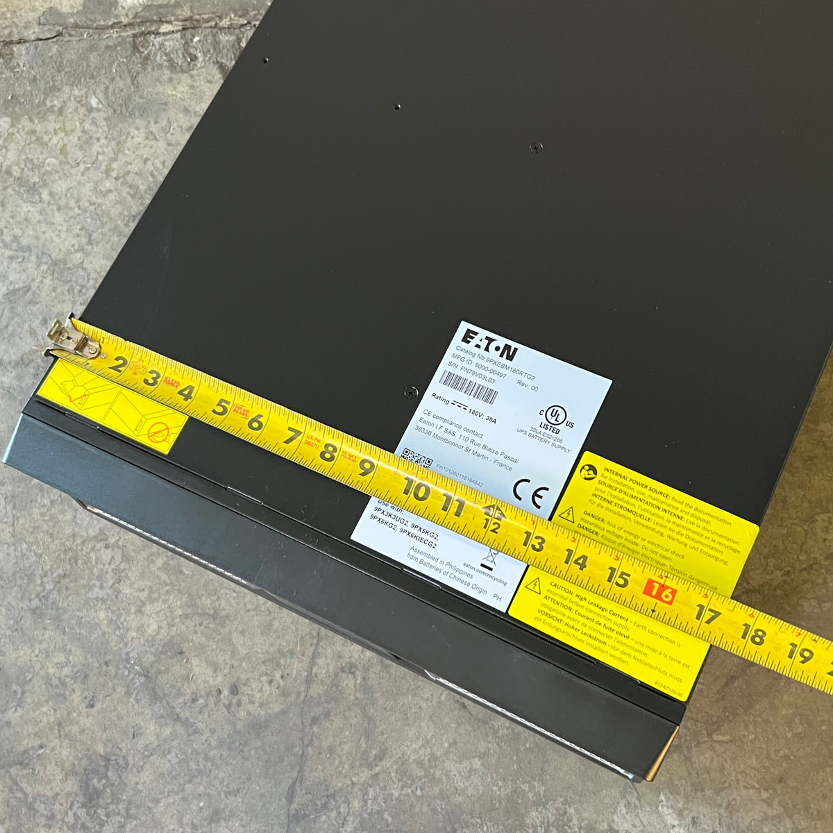 EATON Extended Battery Module 9PX/9SX 180V - Black 9PXEBM180RTG2