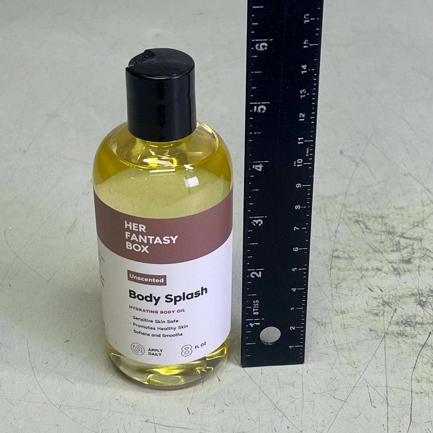 HER FANTASY BOX (2 PACK)Body Splash Hydrating Body Oil Unscented 8fl Oz BB 09/28