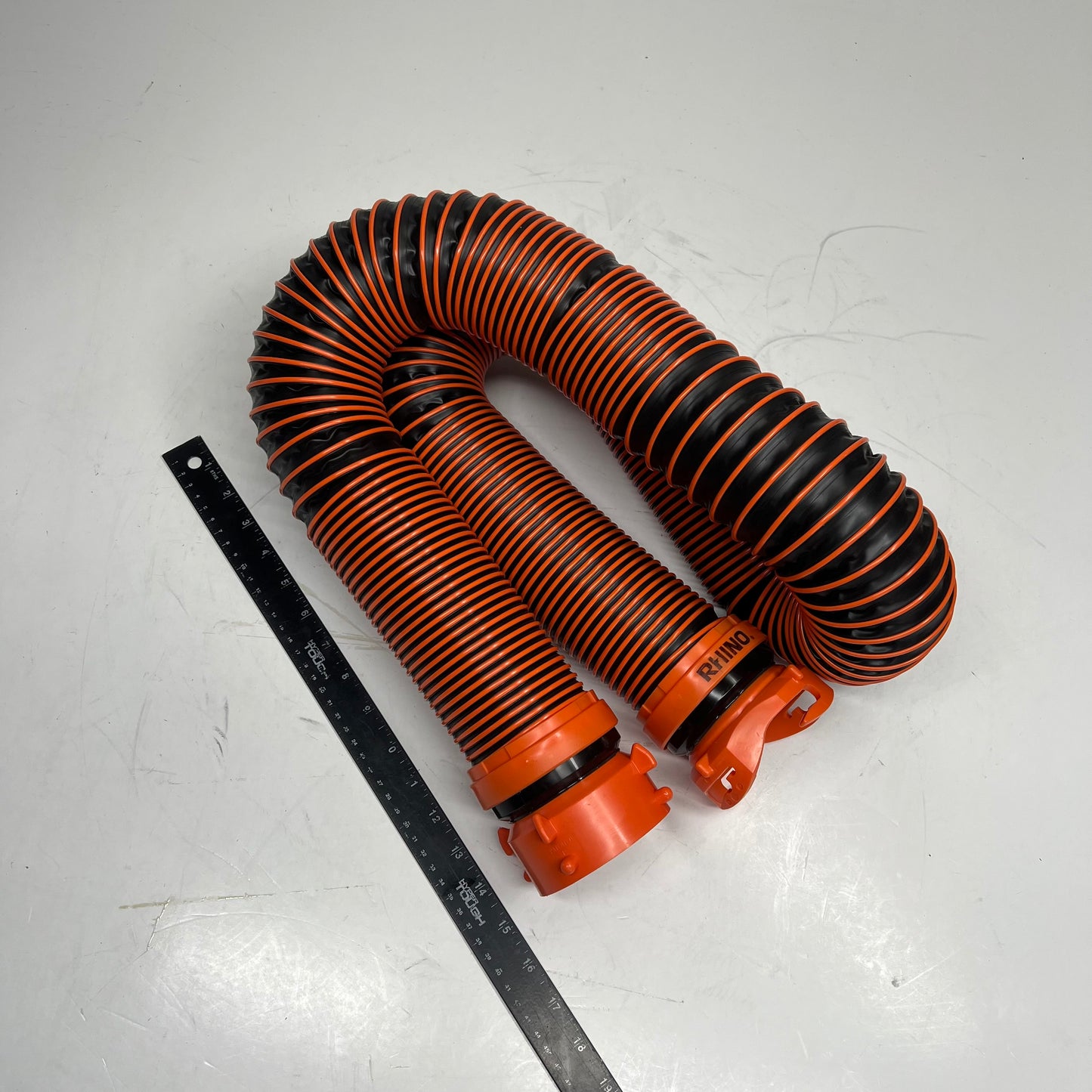 CAMCO Rhino Rv Sewer Hose Extension Kit Crush & Abrasion-resistant 10' 39854